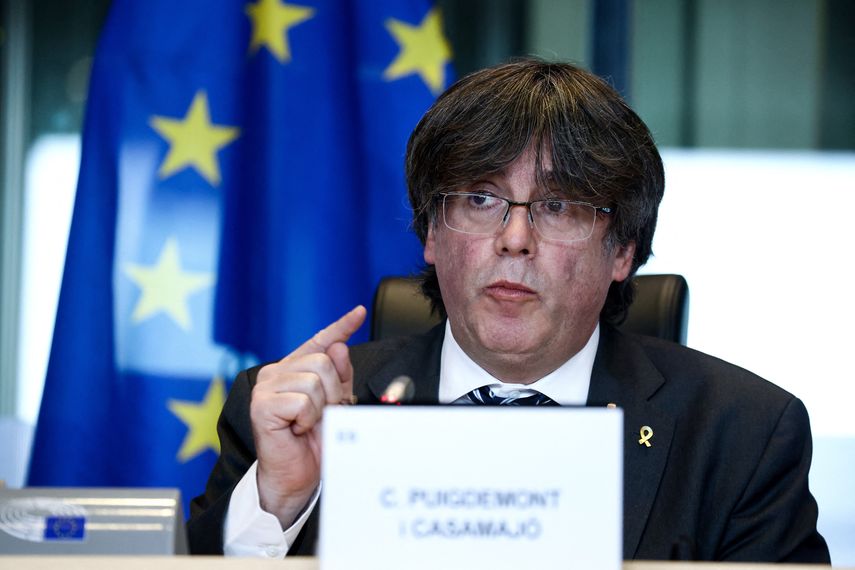El expresidente catalán Carles Puigdemont﻿.