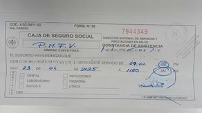 Certificado de Incapacidad