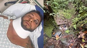 Oli Meza sobrevive de caer 20 metros de un sendero