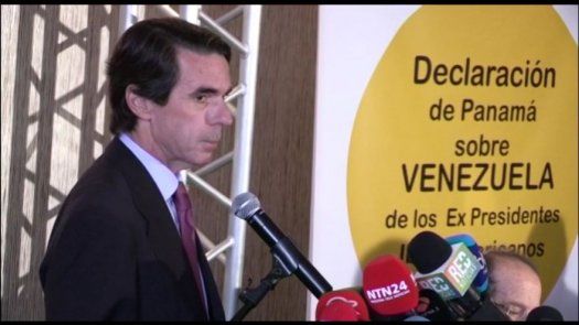 Entregan documento firmado por expresidentes a favor de Venezuela
