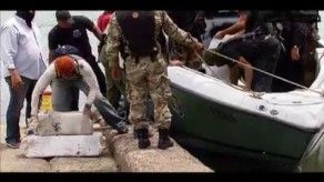 Policía decomisa 787 kilos de cocaína en el Pacífico panameño