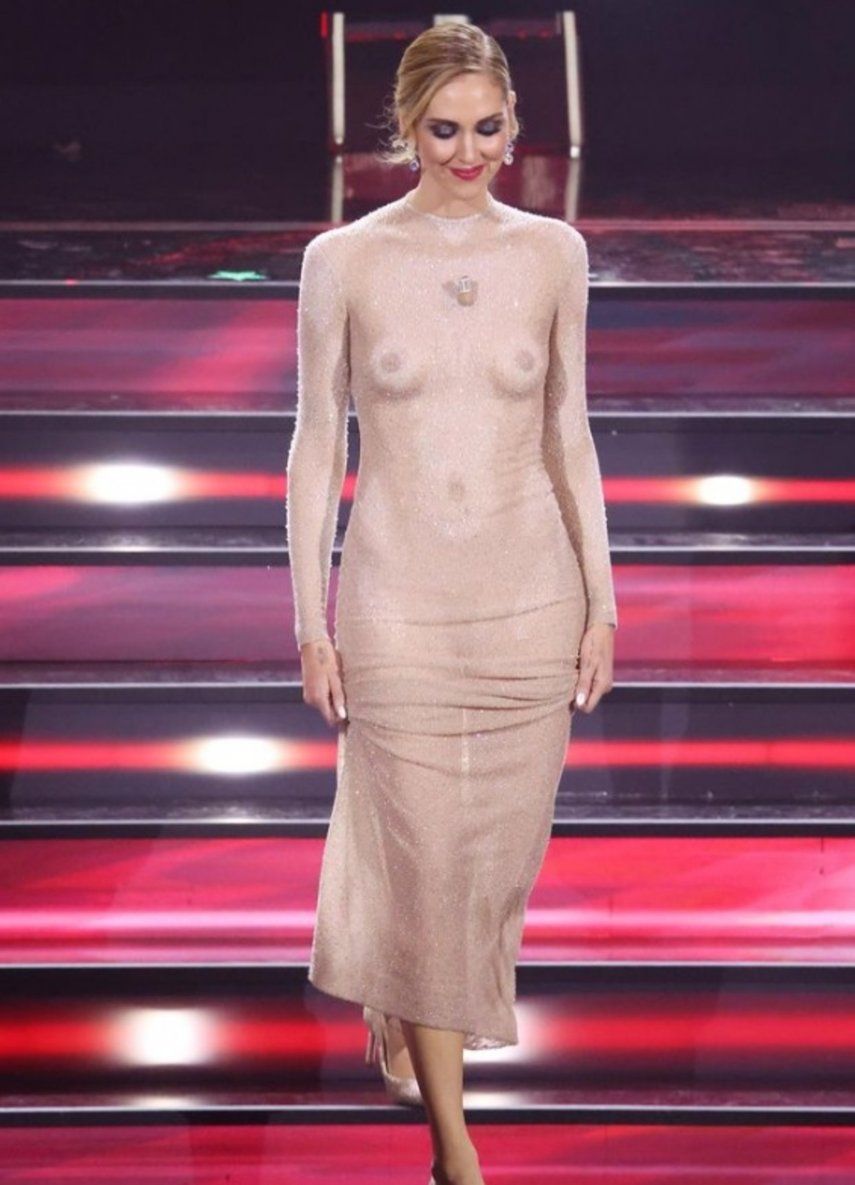 Chiara Ferragni y su poderoso mensaje sobre la mujer en el Festival de San Remo