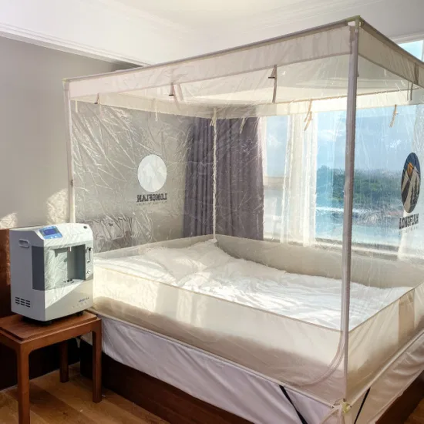 Una tienda de hipoxia es un método bastante costoso. Una tienda de hipoxia es un método bastante costoso.