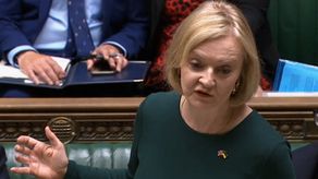 La nueva primera ministra británica, Liz Truss.
