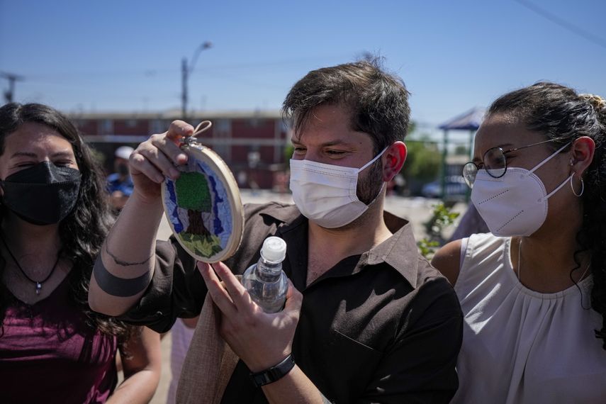 El exdirigente estudiantil Gabriel Boric