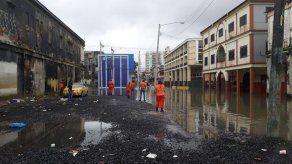 Lluvias afectan 150 apartamentos en Colón