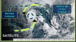 El ciclón Felicia se mantiene en categoría 4 en el océano Pacífico.