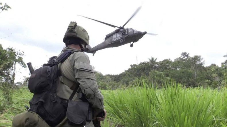 Destruyen en selvas de Colombia 104 laboratorios de cocaína
