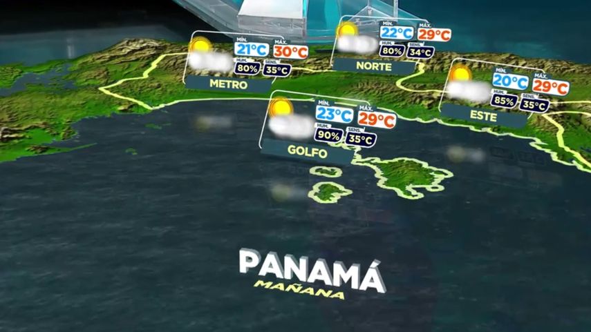 Masa de aire frío en Panamá. Masa de aire frío en Panamá.