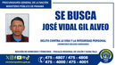 Ministerio Público busca a José Gil Alveo, vinculado a homicidio en Colón. Ministerio Público busca a José Gil Alveo, vinculado a homicidio en Colón.