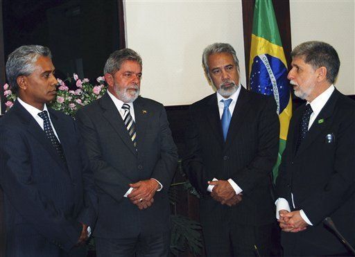 El presidente de Brasil promote ayudar a Timor Oriental