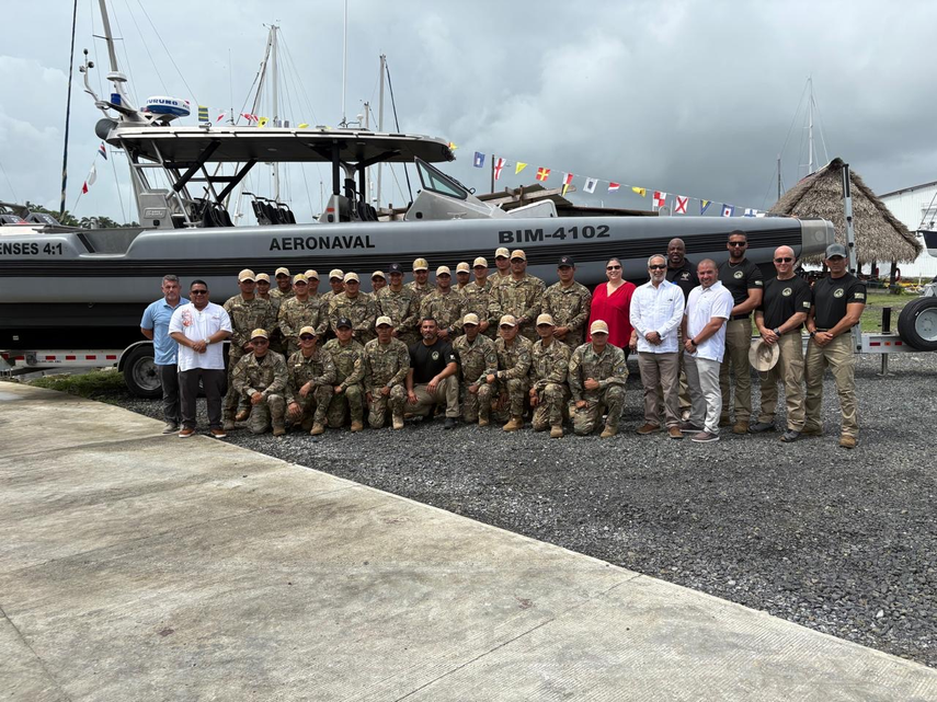 SENAN gradúa a 24 agentes en Interdicción Marítima