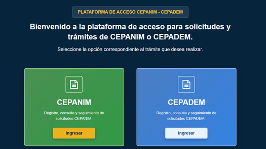 Plataforma del CEPANIM 2026 Panamá. Plataforma del CEPANIM 2026 Panamá.