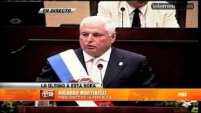 Discurso del presidente Martinelli en la Asamblea