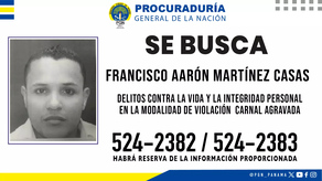 Ministerio Público solicita apoyo para ubicar a uno de los más buscados por violación sexual