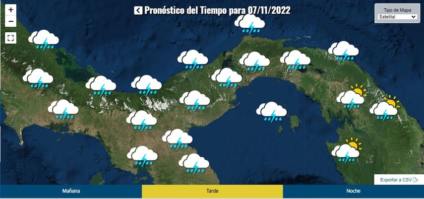 Pronóstico del tiempo para hoy lunes 7 de noviembre del 2022