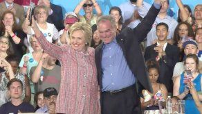 Hillary Clinton elige al senador Tim Kaine como compañero de fórmula