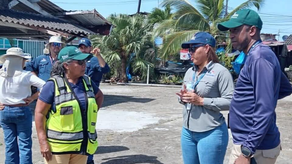 MOP y MiAmbiente realizan inspección de campo en Colón MOP y MiAmbiente realizan inspección de campo en Colón