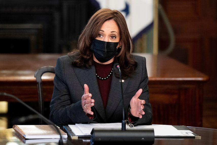 La vicepresidenta estadounidense