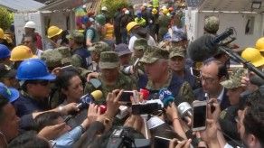 Descartan que haya niña atrapada con vida en escuela de México