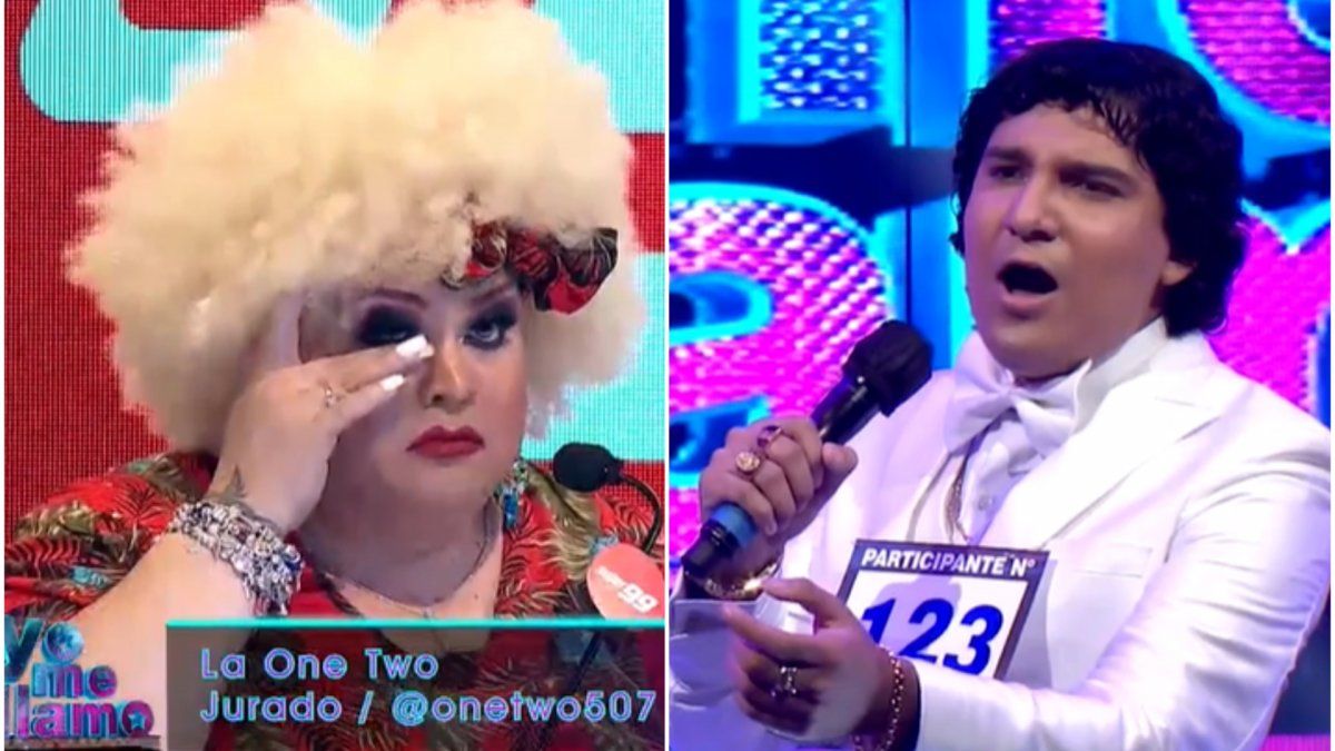 José José pone a llorar a la One-Two en Yo Me Llamo Panamá 202.