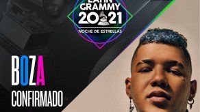 Boza, vivirá su primera experiencia en los Latin Grammy.