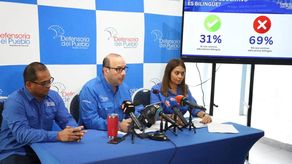 La Defensoría del Pueblo presenta informe de centros educativos.