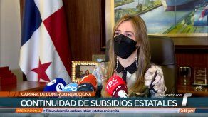 Presidenta de la CCIAP reacciona a los subsidios que otorga el Gobierno