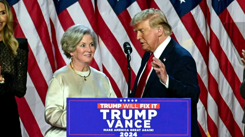 El presidente electo Donald Trump