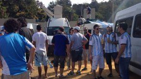 Argentinos se toman Belo Horizonte