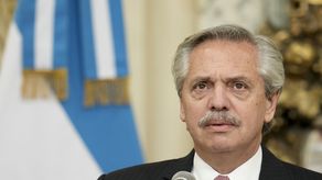 El presidente de Argentina, Alberto Fernández.