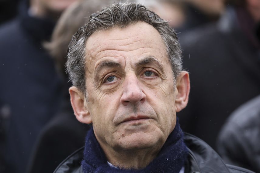 El expresidente Nicolas Sarkozy no estaba presente en la sala cuando la corte de París anunció su veredicto.