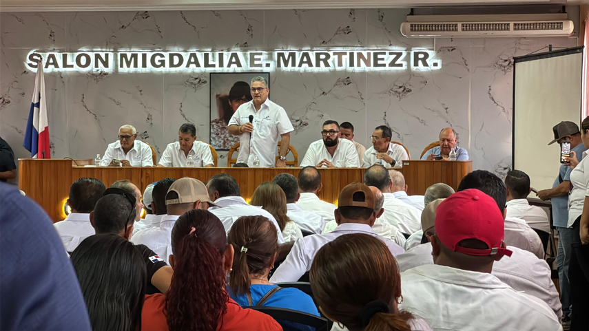 Ministro de la Presidencia en Los Santos