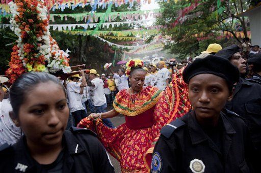 Managua, un carnaval en las fiestas de Santo Domingo de Guzmán