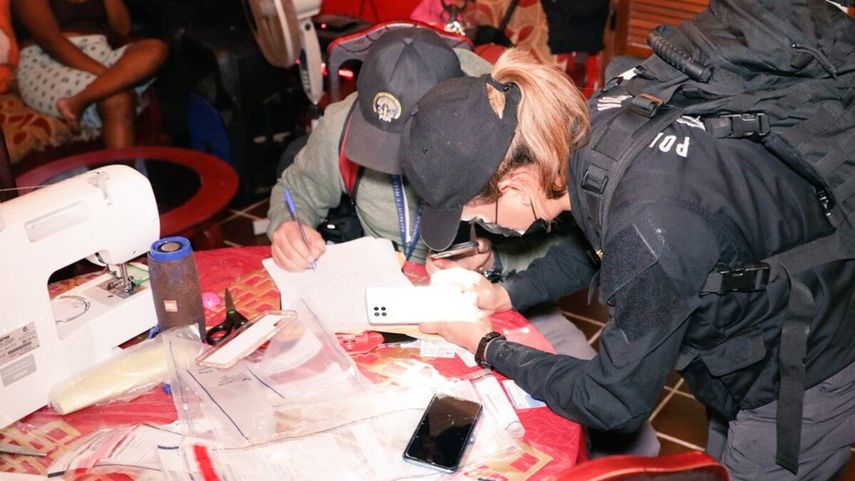 Mediante el operativo Fuego contra el narcotráfico se desarrollaron más de 45 diligencias de allanamiento.