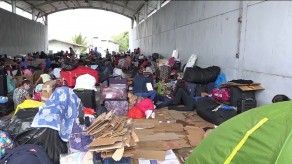Camiones y nicaragüenses  varados en la frontera con Panamá por protesta en Costa Rica
