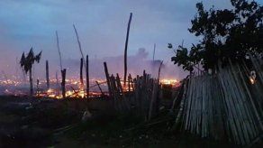 150 viviendas consumidas por las llamas en la comarca Madugandí