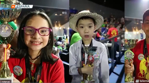 Mundial de Cálculo Mental. Estudiantes representaron a lo grande Panamá.