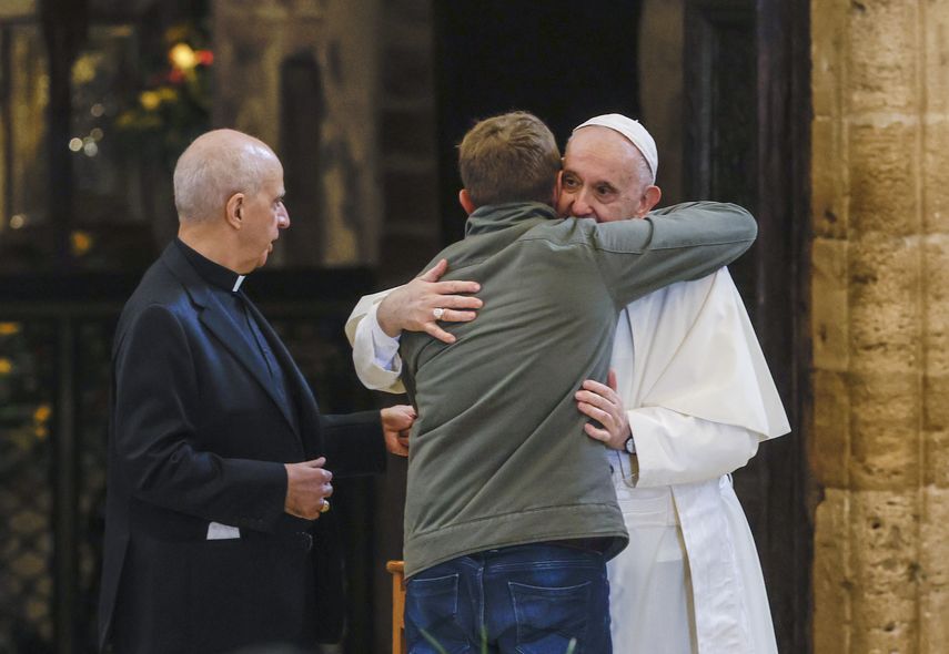 En su visita anterior a Asís