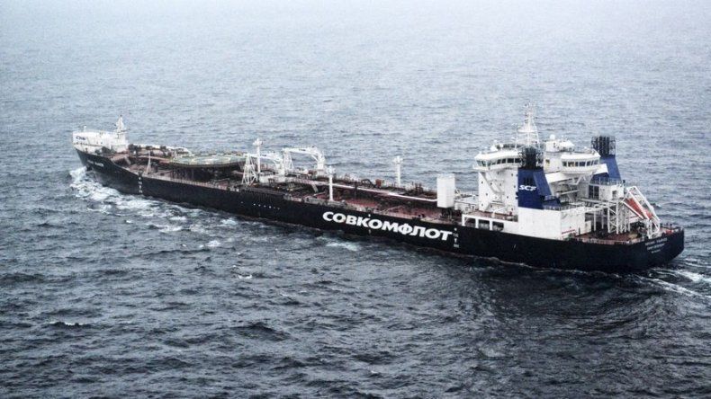 Greenpeace protesta contra buque ruso