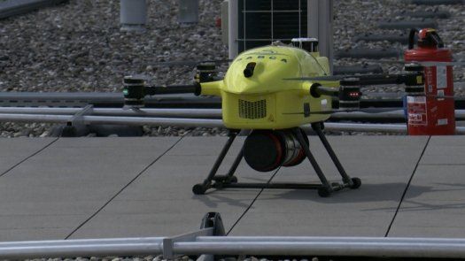 Dron transporta tejido humano entre hospitales en Bélgica, primicia en Europa