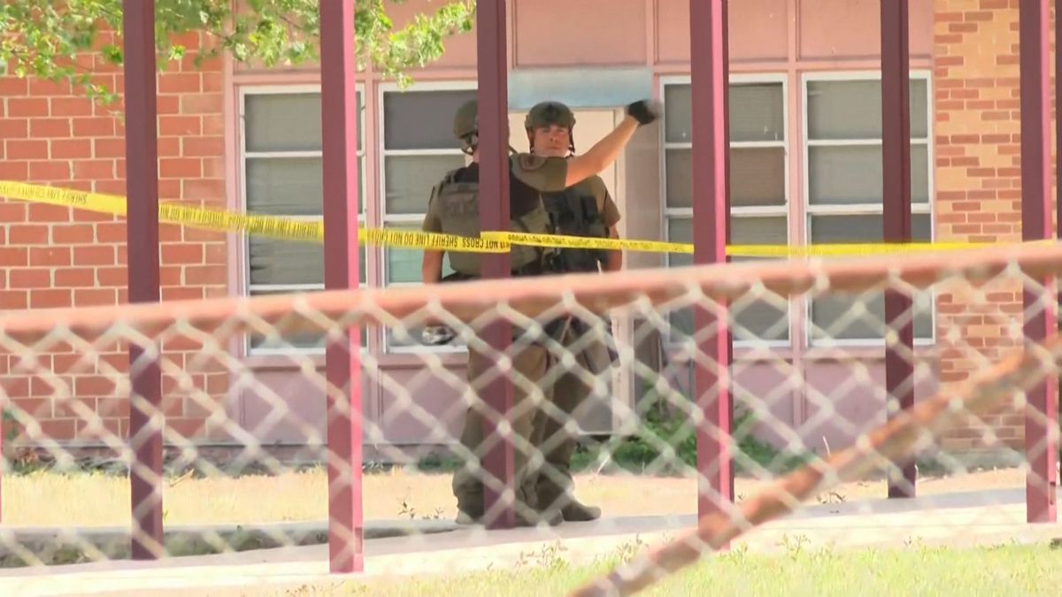 El lugar fue acordonado.