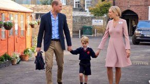 Primer día de escuela del príncipe Jorge de Inglaterra