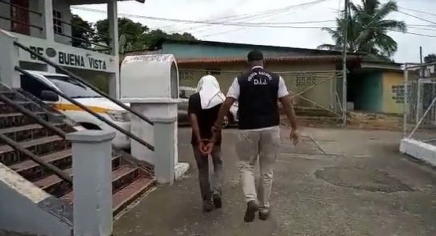 El sujeto fue aprehendido en Buena Vista.