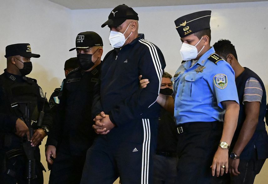 Bonilla fue capturado el 9 de marzo al norte de Tegucigalpa. Fue transportado a la sede del Batallón de Infantería