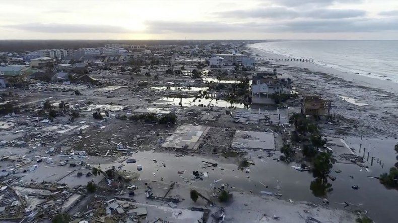 El Panhandle de Florida tras Michael: “No queda nada”