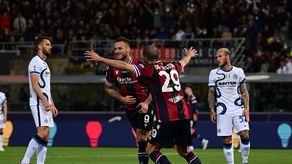 Inter tropieza en su lucha por el Scudetto