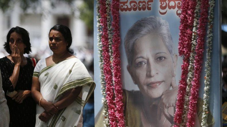 Asesinato de periodista provoca indignación en India