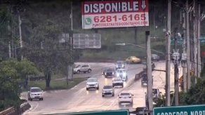 Vistas de accidentes de tránsito registrados en la Vía Centenario durante el 2021.