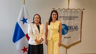 Rectora de UDELAS Nicolasa Terreros y Ministra de Ecuador Gilda Alcívar. Rectora de UDELAS Nicolasa Terreros y Ministra de Ecuador Gilda Alcívar.